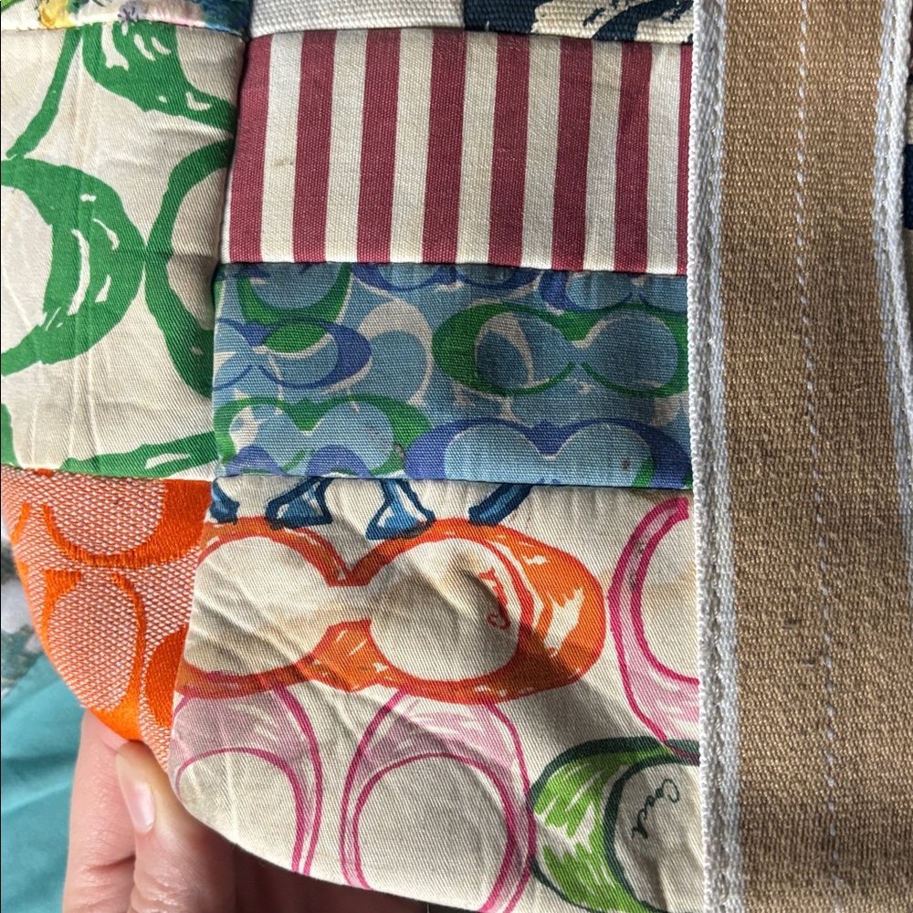 Coach Multicolor Patchwork Tote - image 8